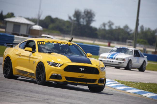 Stangs Storm Sebring International Raceway at the Track Guys Camp Steeda Driving Event Mustang Track Attack